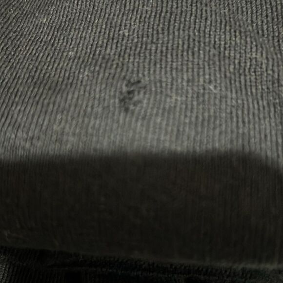 J. Crew Factory L1561 Cotton Teddie Sweater NWT/small hole  size XXL Black - Picture 10 of 10